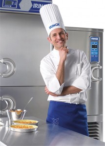 Chef Consultant Ricardo Tou with Irinox system