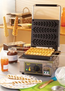 Unique waffles with the waffle iron GES 23