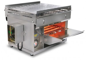 Conveyor oven CT 3000 makes hot snacks fast