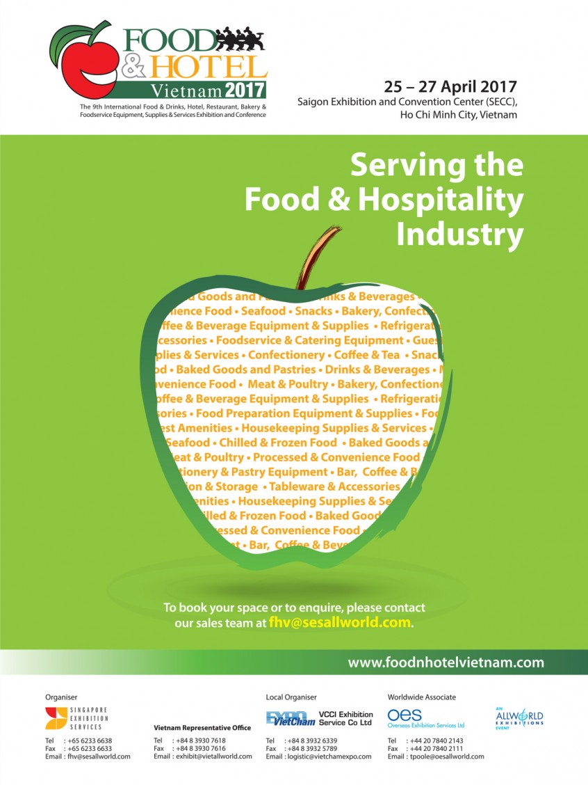 Food & Hotel Vietnam 2017 mise en place